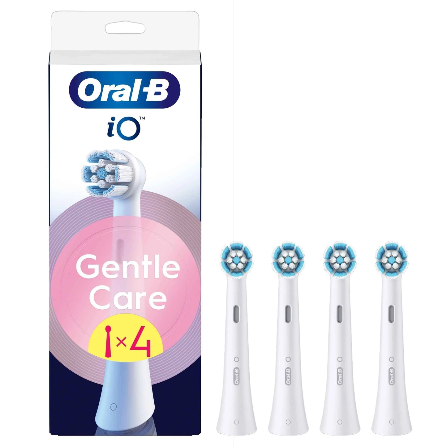 Io Gentle Clean White Toothbrush Heads by Oral-B