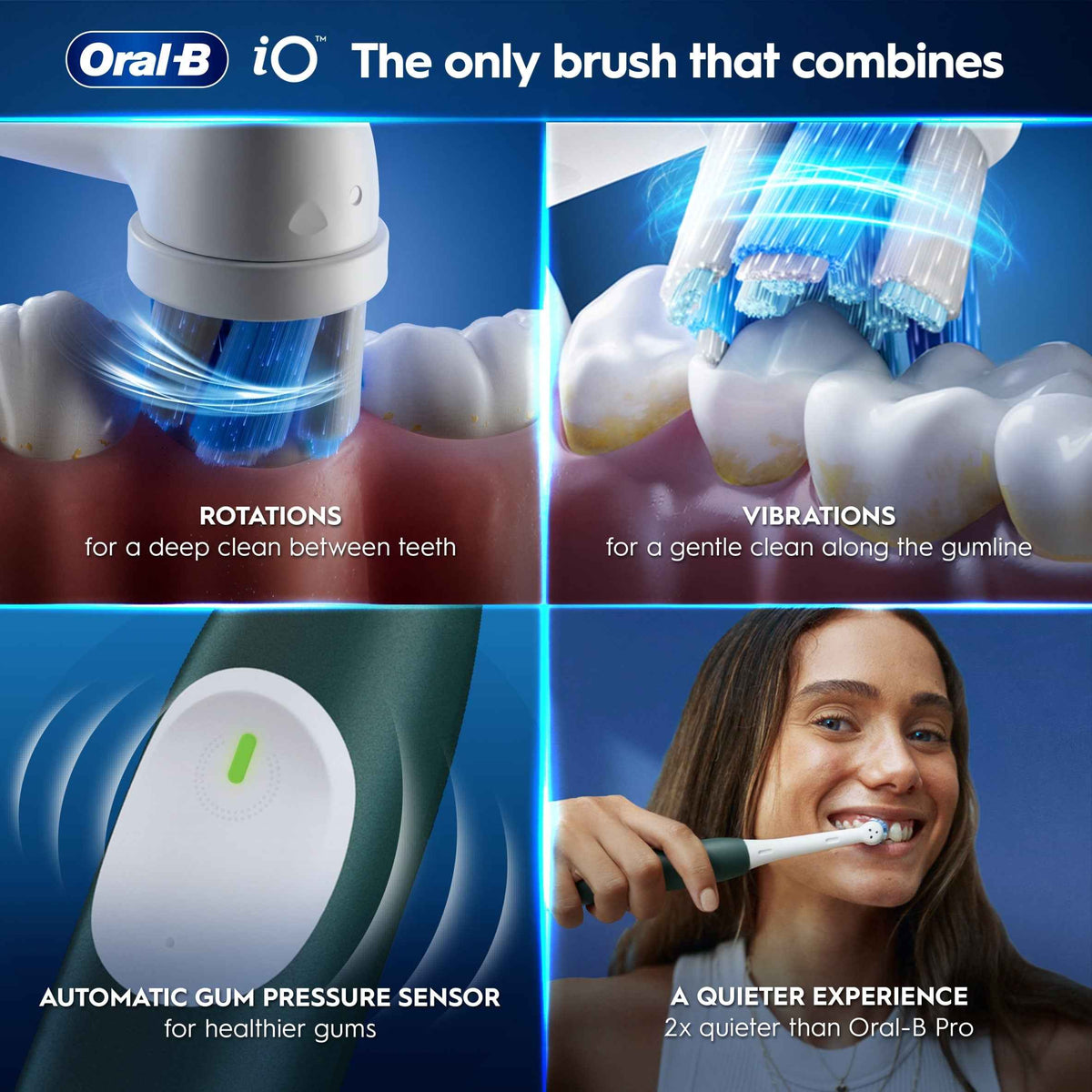 Io Series 2 Clean & Care Green by Oral-B