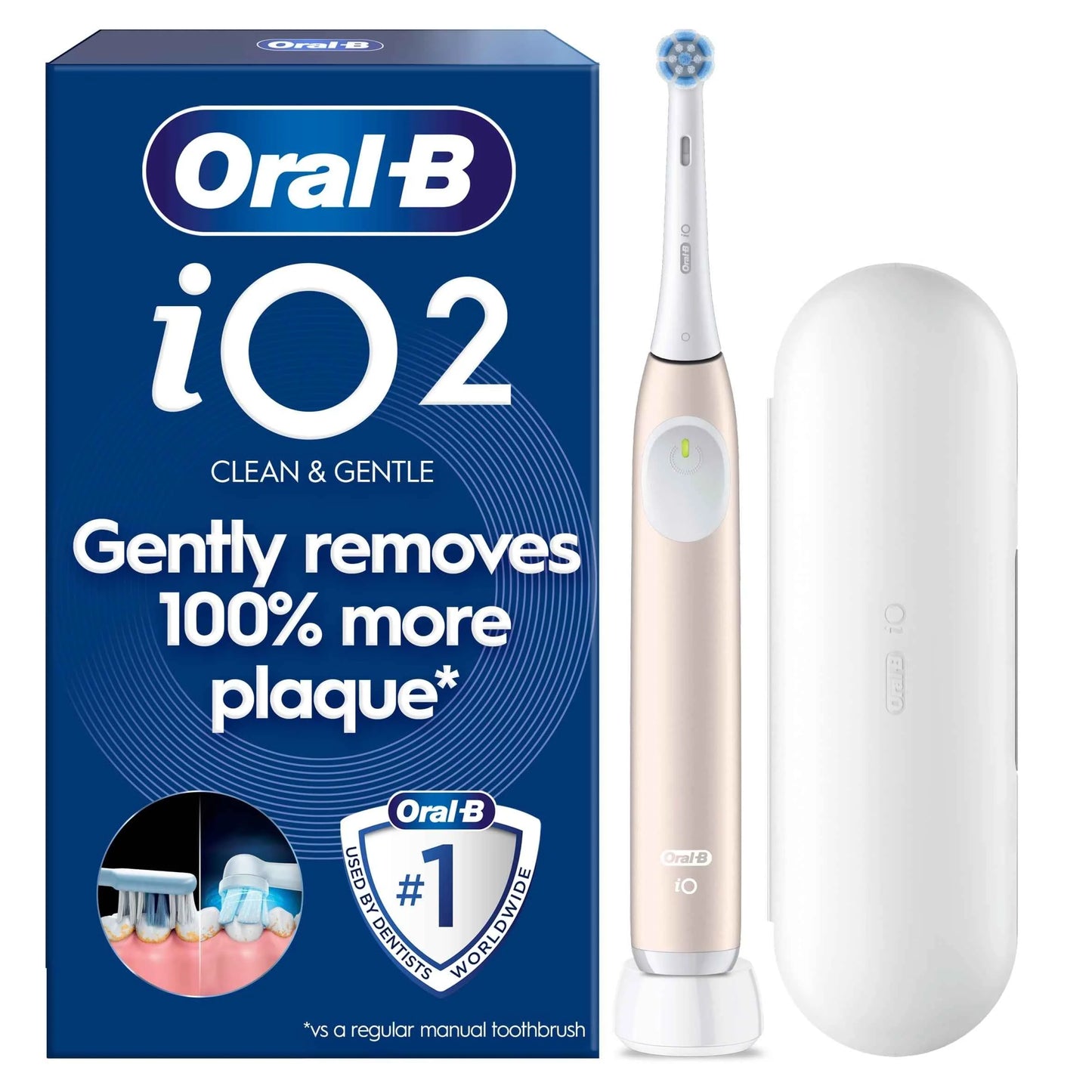Io Series 2 Clean & Care Pink Electric by Oral-B