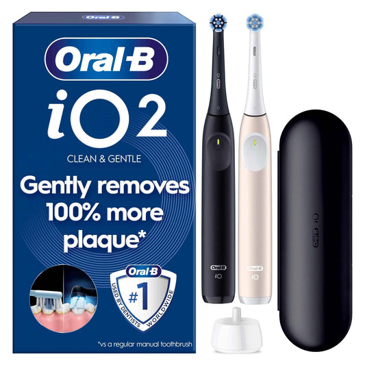 Io2 Electric Toothbrush Night Black & by Oral-B