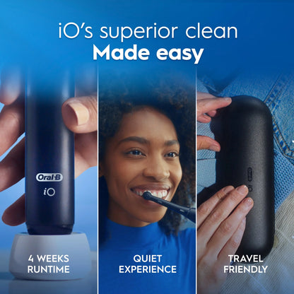 Io2 Electric Toothbrush Night Black & by Oral-B