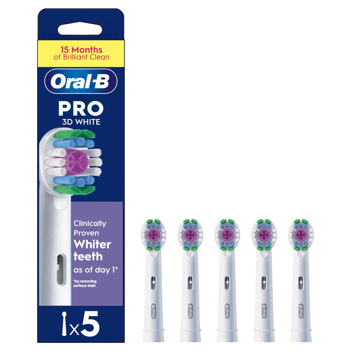 Pro 3d White Replacement Electric by Oral-B