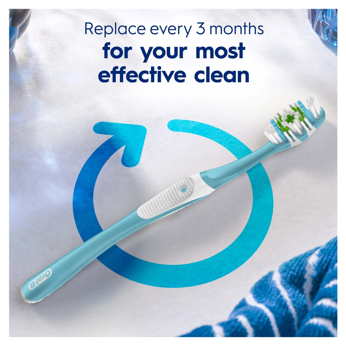 Pro Clean Medium Manual Toothbrush by Oral-B