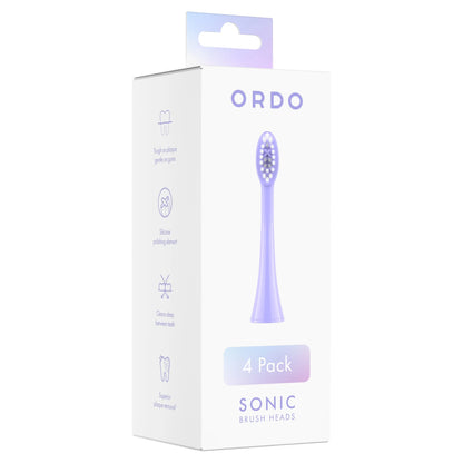 Sonic Brush Heads Pearl Violet & by ORDO