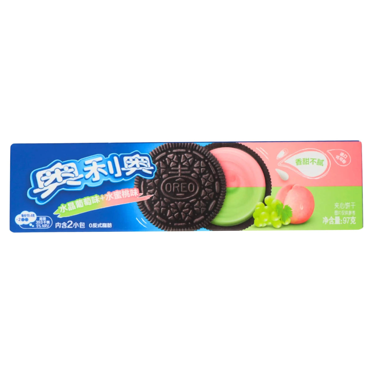 Grape & Peach 97g by OREO