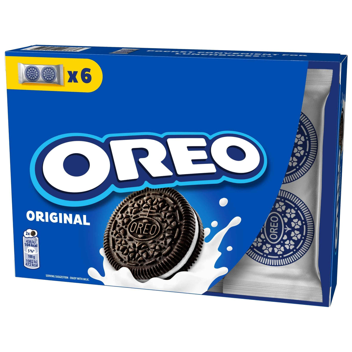 Lunchbox Vanilla Chocolate Cookies by OREO