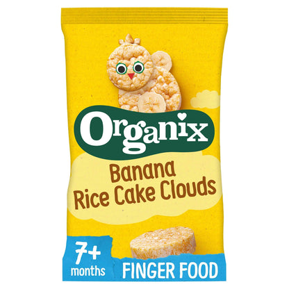 Banana Rice Cake Clouds 40g by ORGANIX