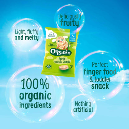 Banana Rice Cake Clouds 40g by ORGANIX