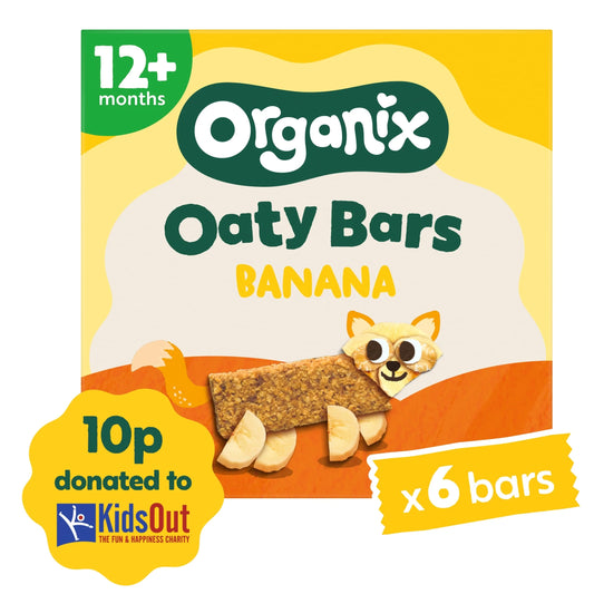 Banana Soft Oaty Bars 6x23g by ORGANIX
