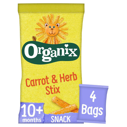 Carrot Stix Multi Pack 4x15 by ORGANIX