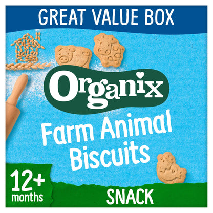 Farm Animal Biscuits 100g by ORGANIX