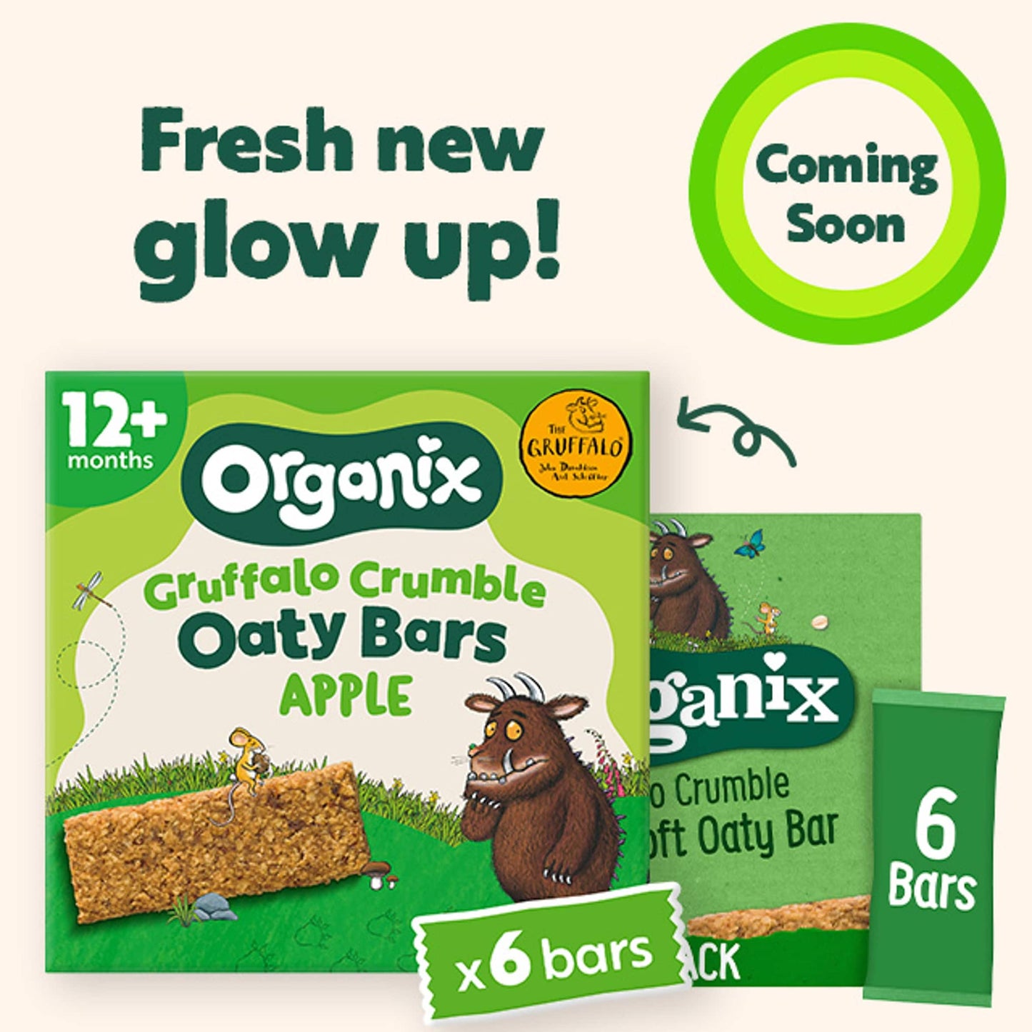 Gruffalo Crumble Apple Organic Soft by ORGANIX