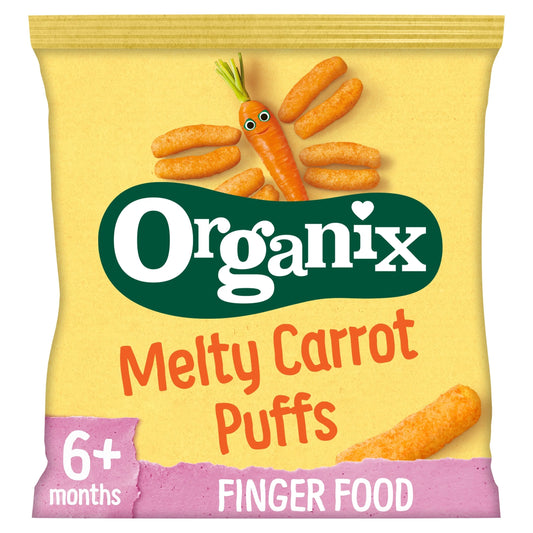 Melty Carrot Puffs 20g by ORGANIX