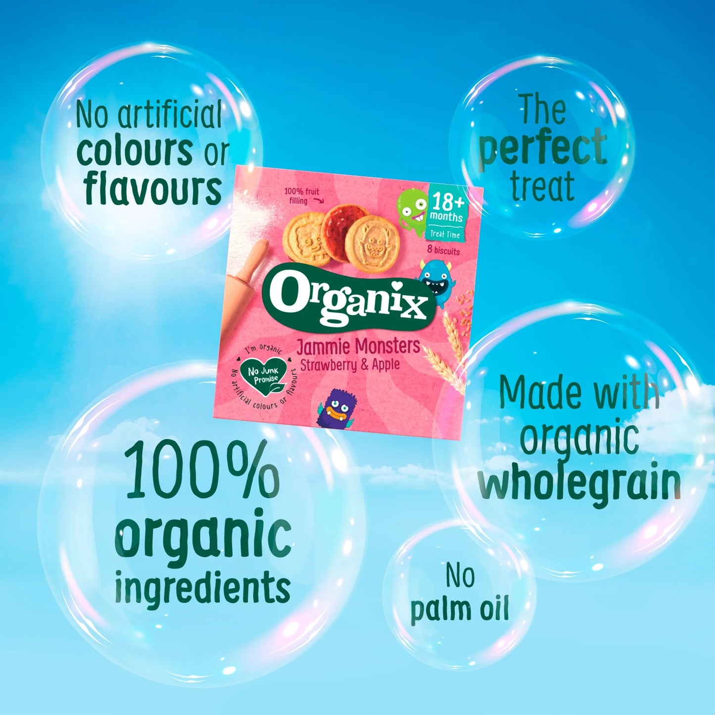 Mini Cheese Cracker 4 X 20g by ORGANIX