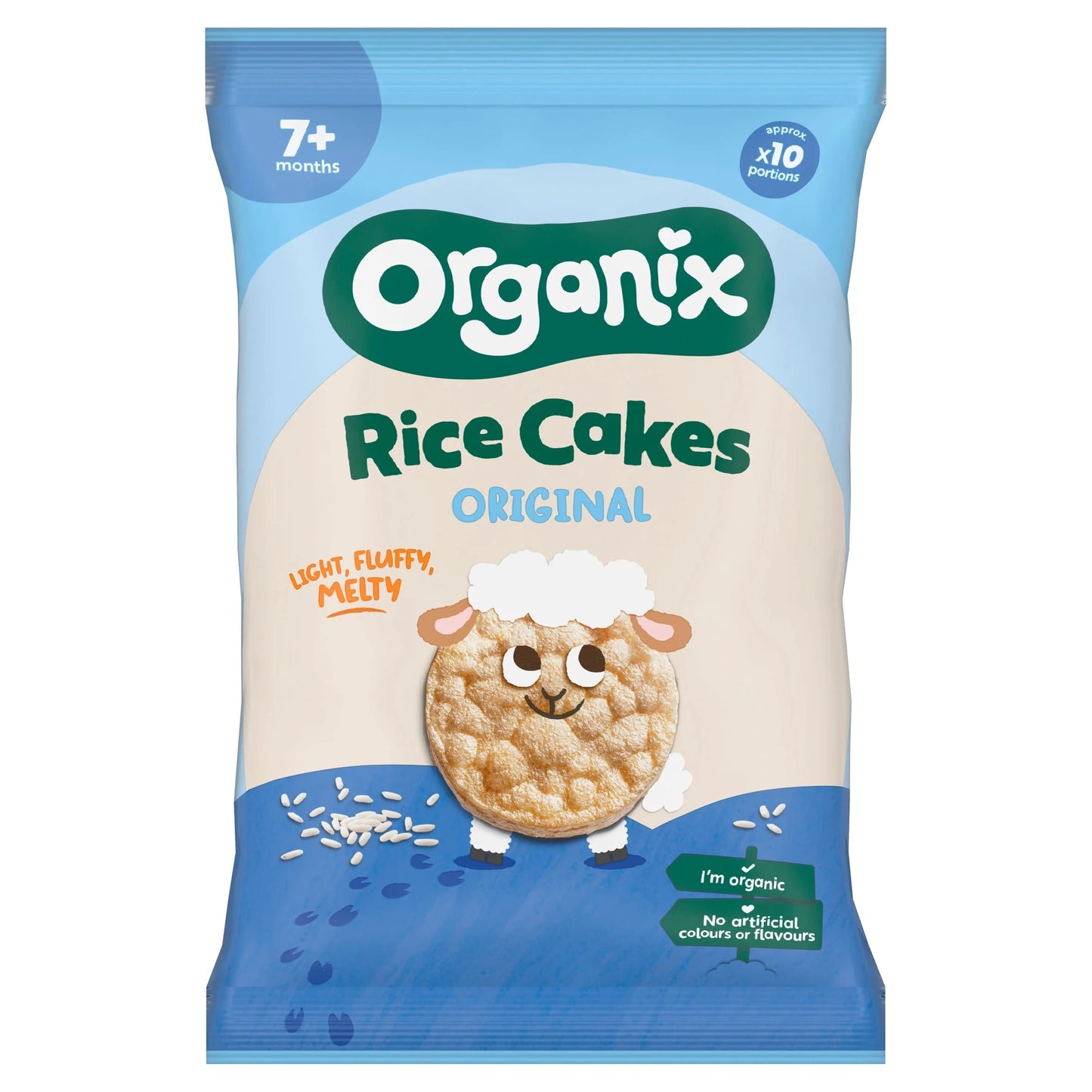 Organic Original Rice Cakes 40g by ORGANIX