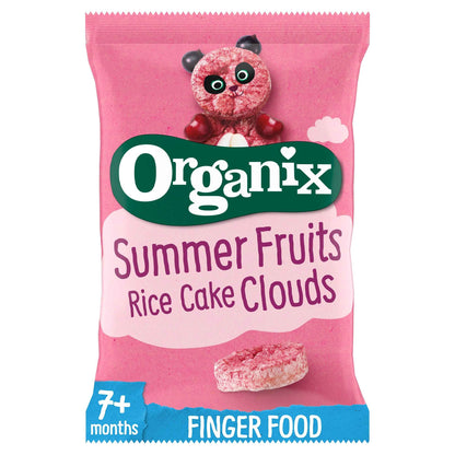 Summer Fruits Rice Cake Clouds 40g by ORGANIX