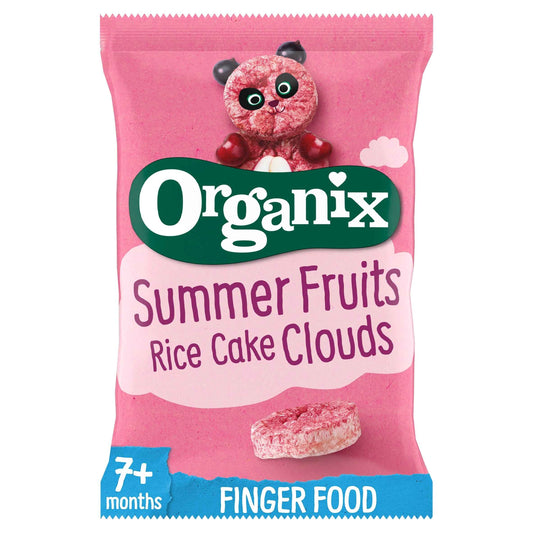 Summer Fruits Rice Cake Clouds 40g by ORGANIX