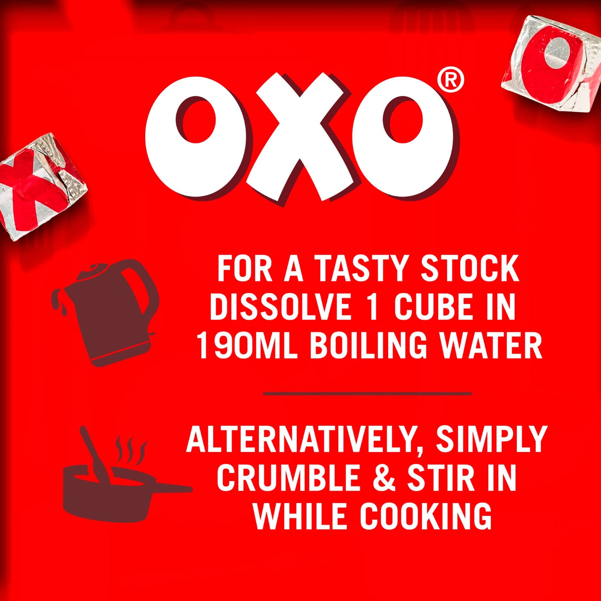 Beef Stock Cubes 24 Pack 142g by OXO