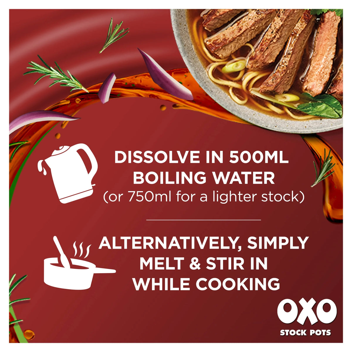 Reduced Salt Beef Stock Pots With by OXO