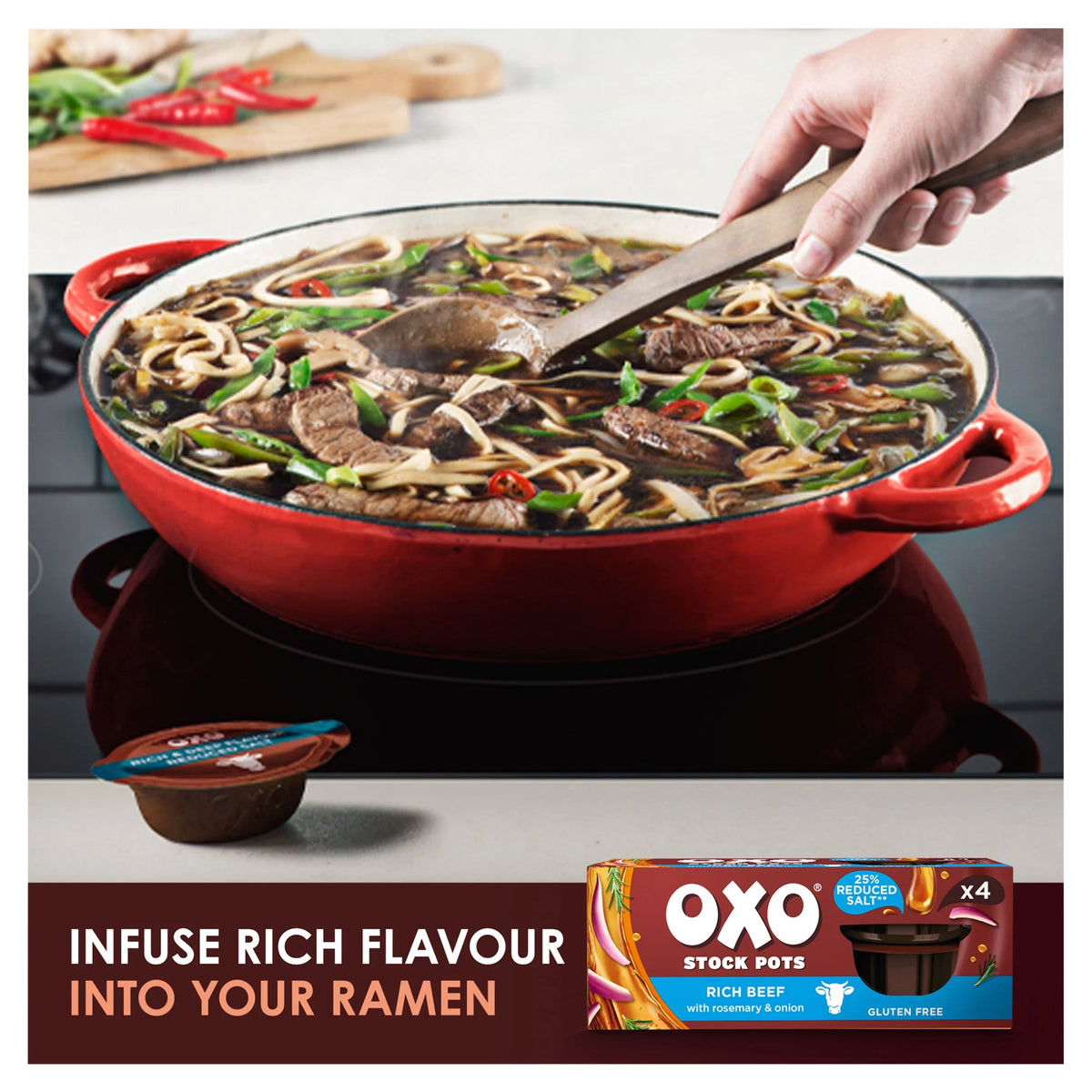 Reduced Salt Beef Stock Pots With by OXO