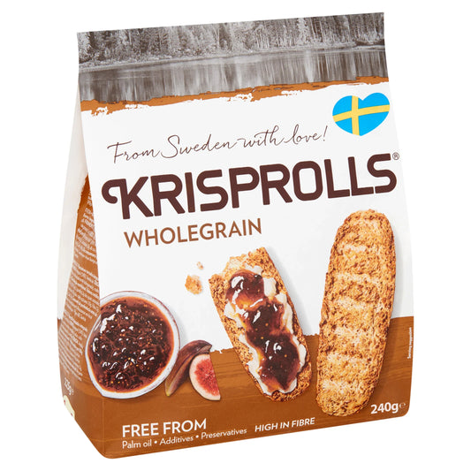 Wholegrain Krisprolls 240g by PAGEN