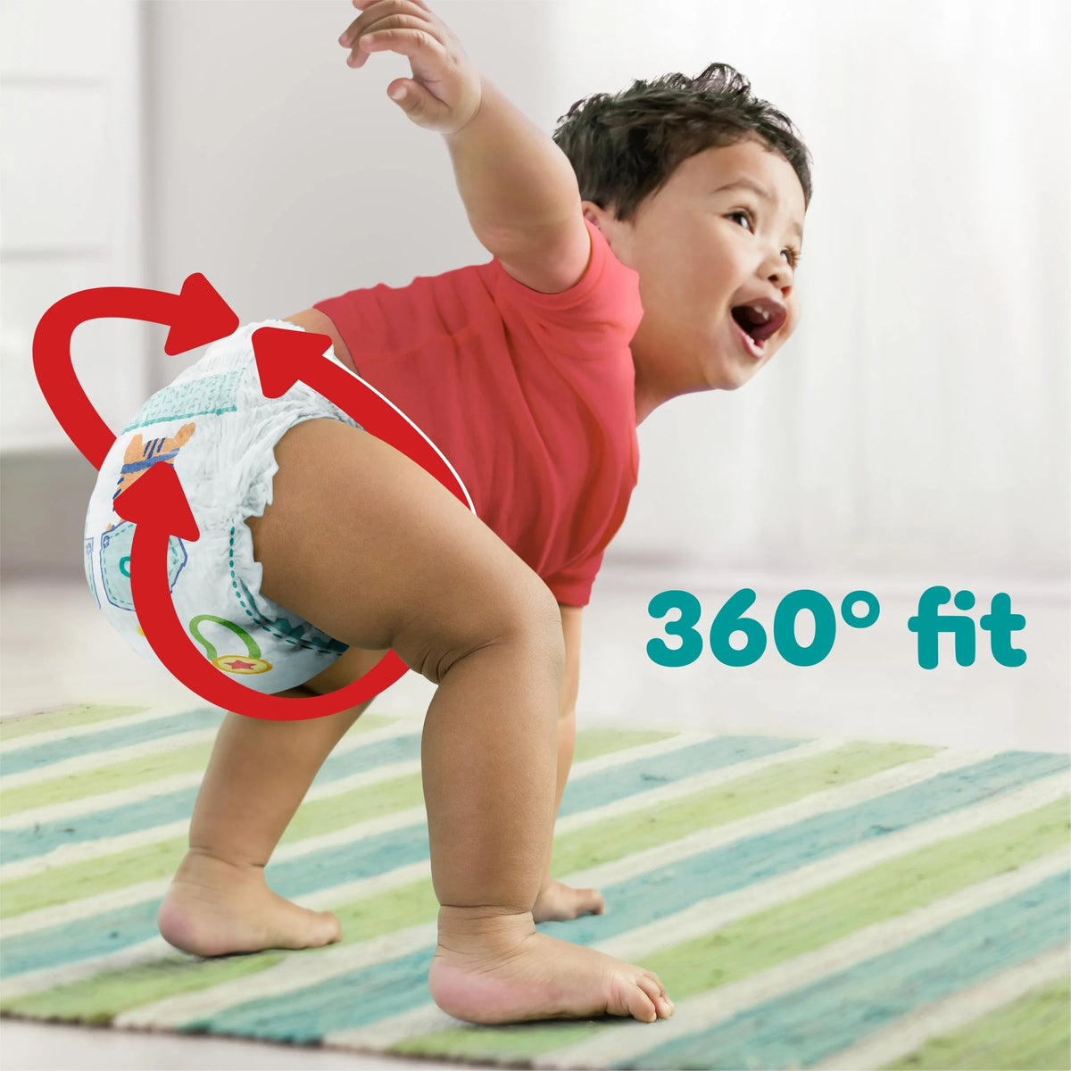 Baby-dry Nappy Pants Size 6+ Jumbo+ by Pampers
