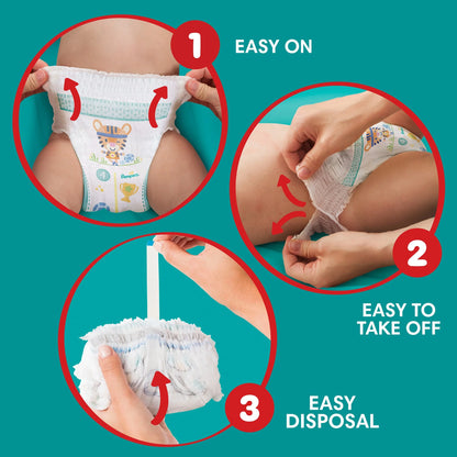 Baby-dry Nappy Pants Size 6+ Jumbo+ by Pampers