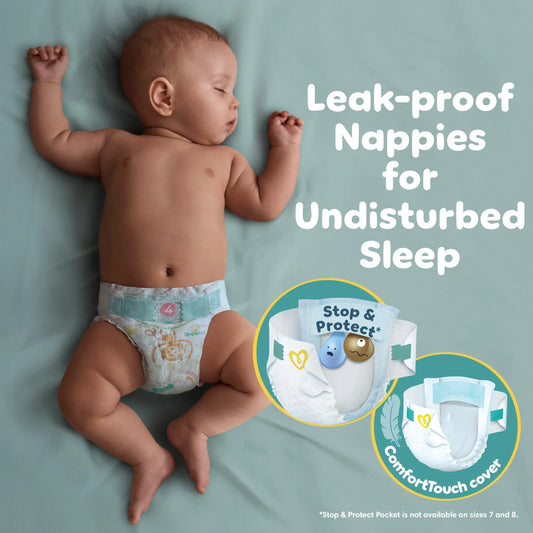 Baby Dry Size 5 Jumbo+ Pack 72 Nappies by Pampers