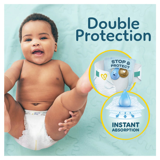 New Baby Size 2 31 Nappies by Pampers