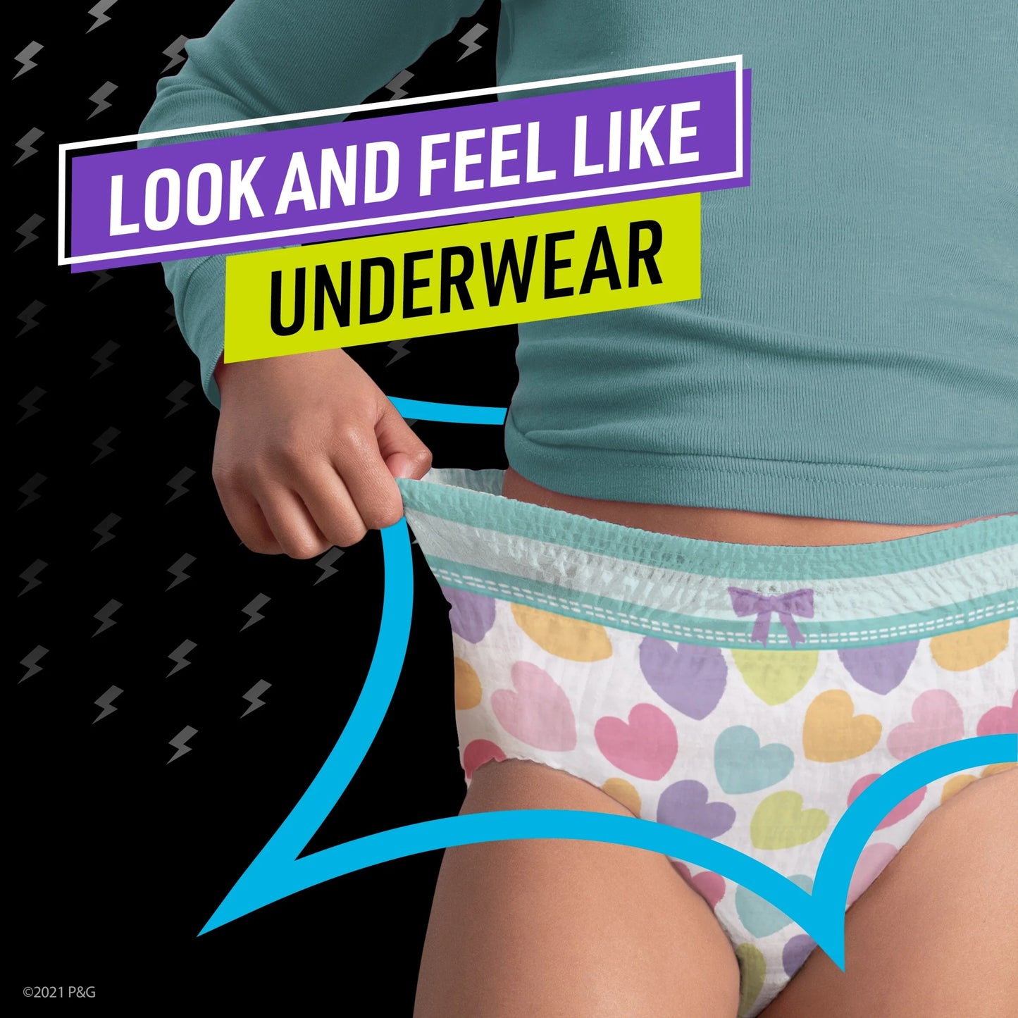 Ninjamas Pink Pyjama Pants 4-7 Years by Pampers