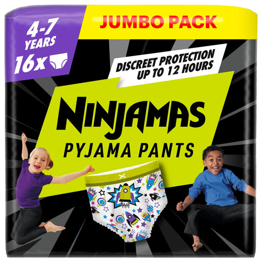 Ninjamas Pyjama Pants 4-7 Years 16 by Pampers