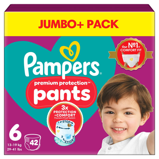 Premium Protection 42 Nappy Pants by Pampers