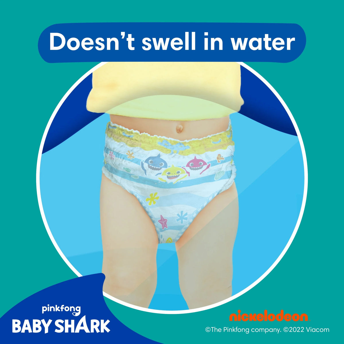 Splashers Baby Shark Size 3-4 Swim by Pampers