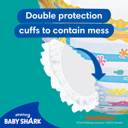 Splashers Baby Shark Size 3-4 Swim by Pampers