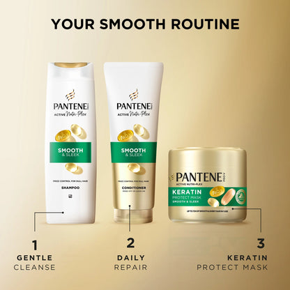Active Nutri-plex Smooth & Sleek Shampoo 750ml by PANTENE