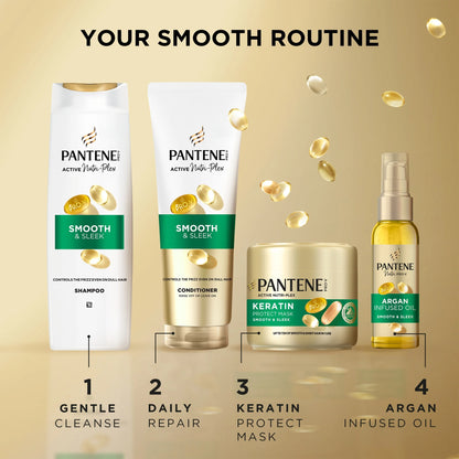 Smooth & Sleek Argan Hair Oil 100ml by PANTENE
