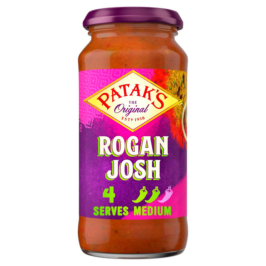 Rogan Josh Cooking Sauce - Medium 450g by PATAK'S