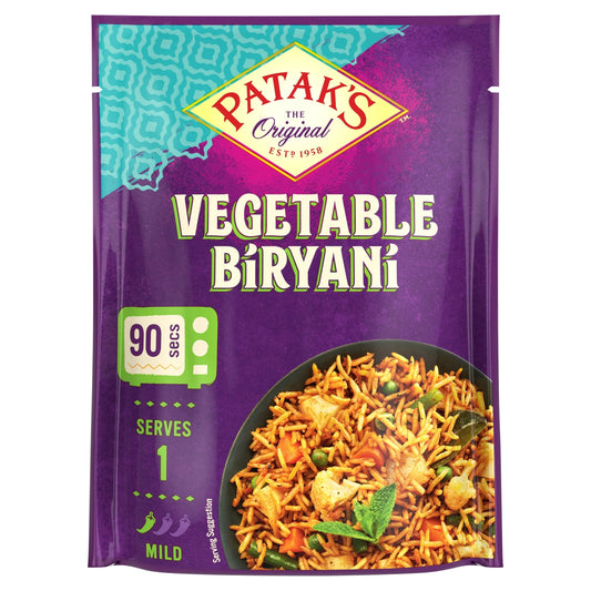 Vegetable Biryani 270g by PATAK'S