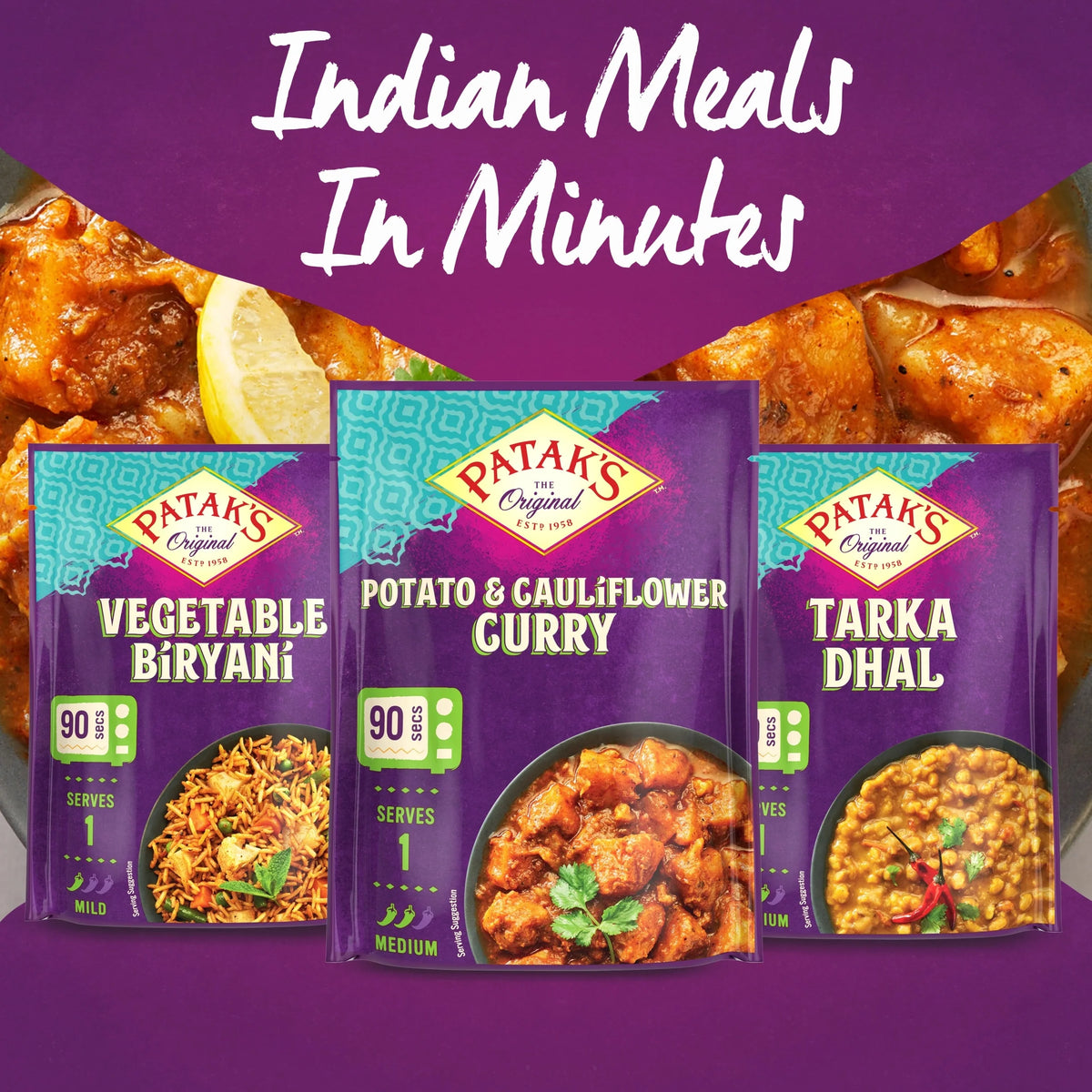 Vegetable Biryani 270g by PATAK'S