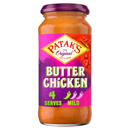 Pataks Butter Chicken Cooking Sauce 450g by PATAK'S