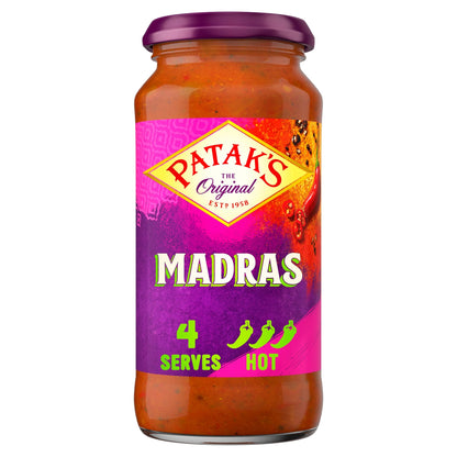 Pataks Madras Sauce 450g by PATAK'S