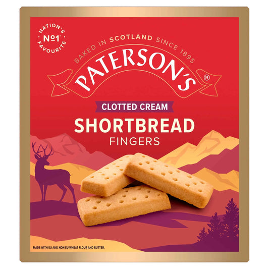 Clotted Cream Shortbread Fingers by PATERSON'S