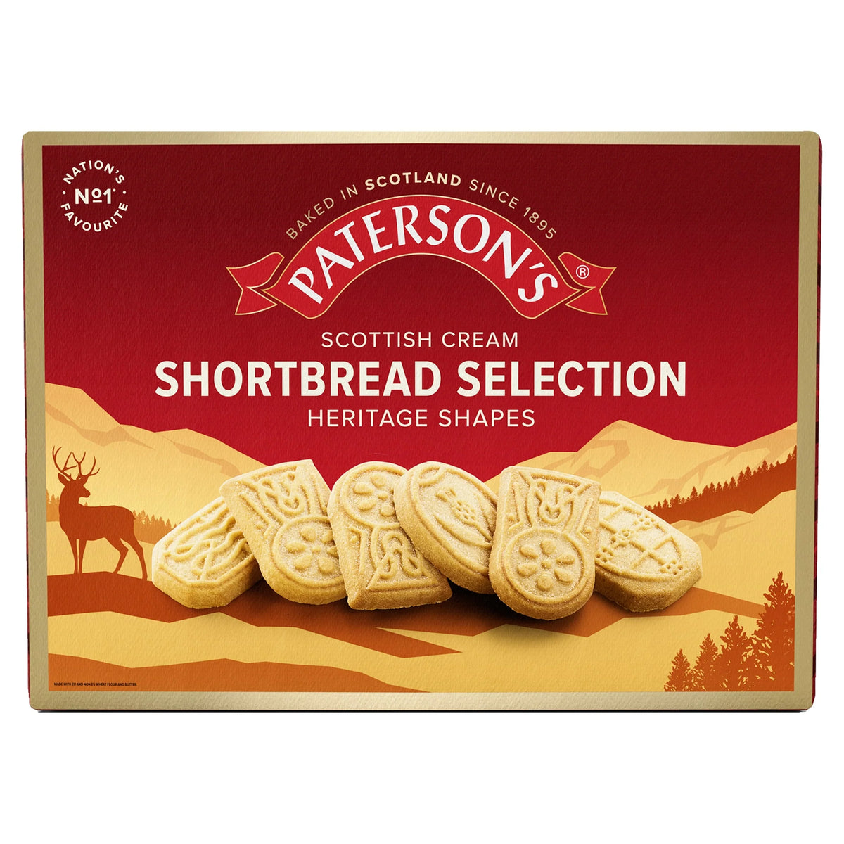 Scottish Cream Shortbread by PATERSON'S at The British Vault