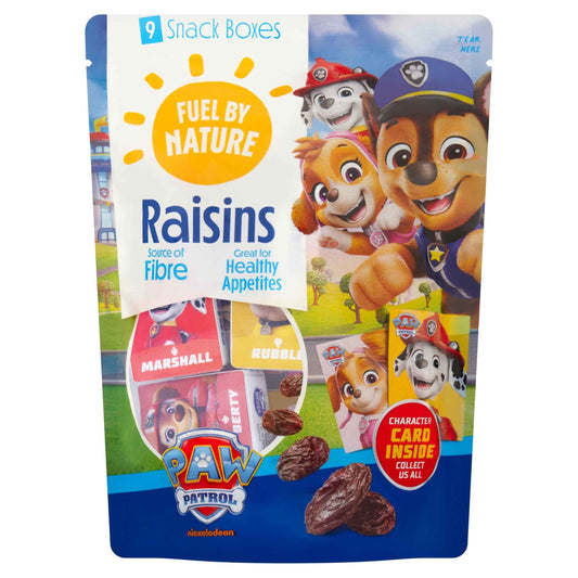 Raisins Snack Boxes 126g (9 X 14g) by PAW PATROL