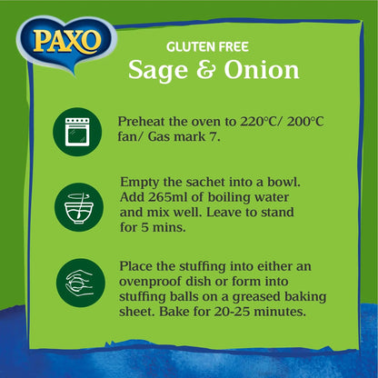 Gluten Free Stuffing Mix - Sage & Onion by PAXO