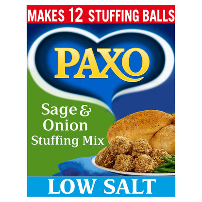 Low Salt Sage & Onion Stuffing Mix 170g by PAXO
