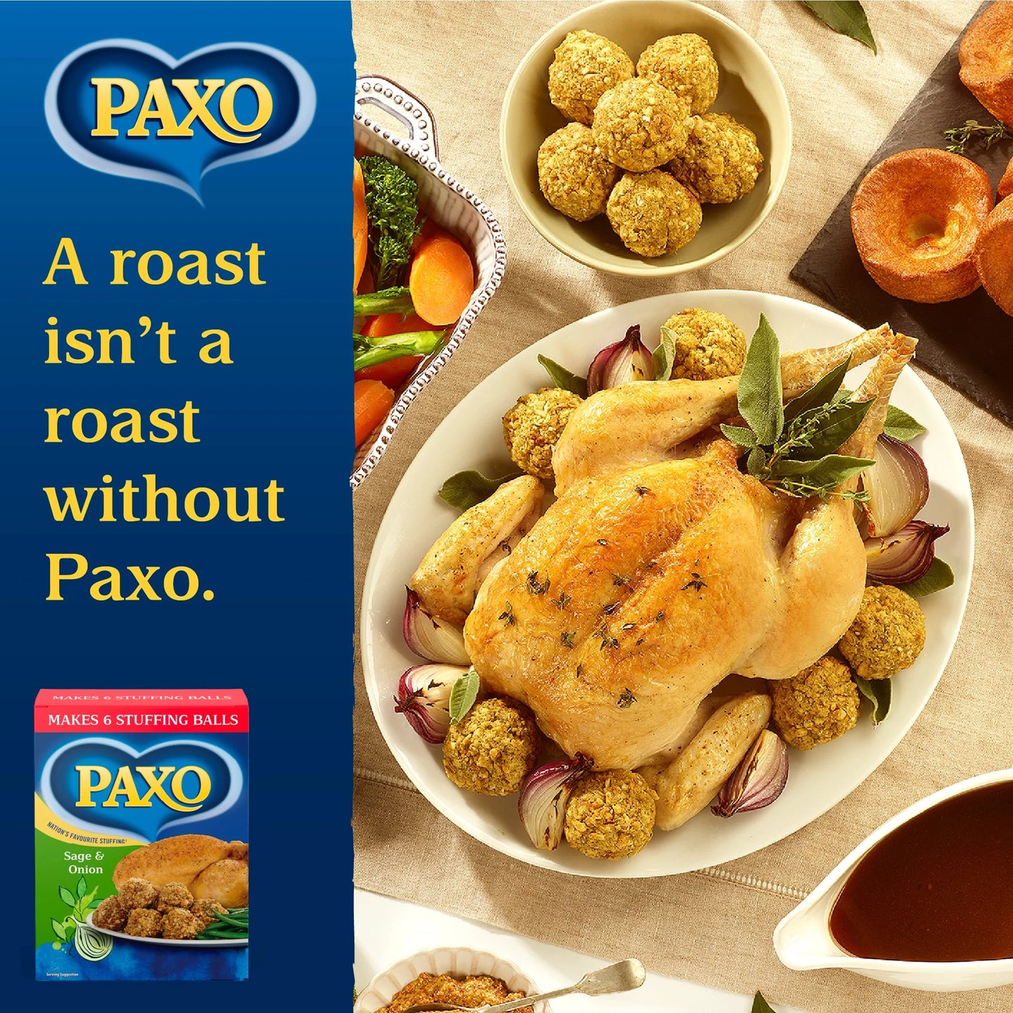Sage And Onion Stuffing Mix 85g by PAXO