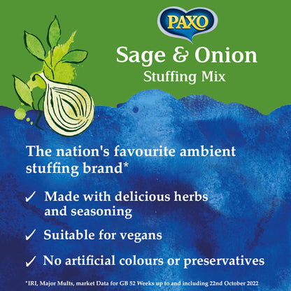 Sage And Onion Stuffing Mix 85g by PAXO