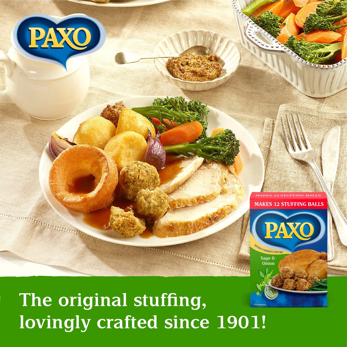 Sage & Onion Stuffing Mix 170g by PAXO