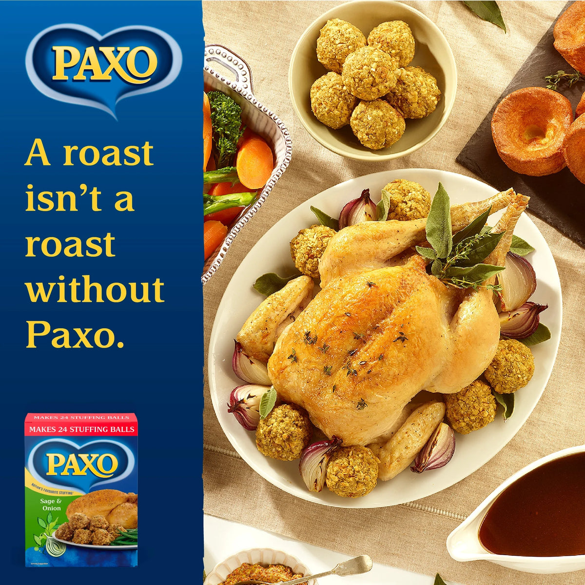 Sage & Onion Stuffing Mix 340g by PAXO